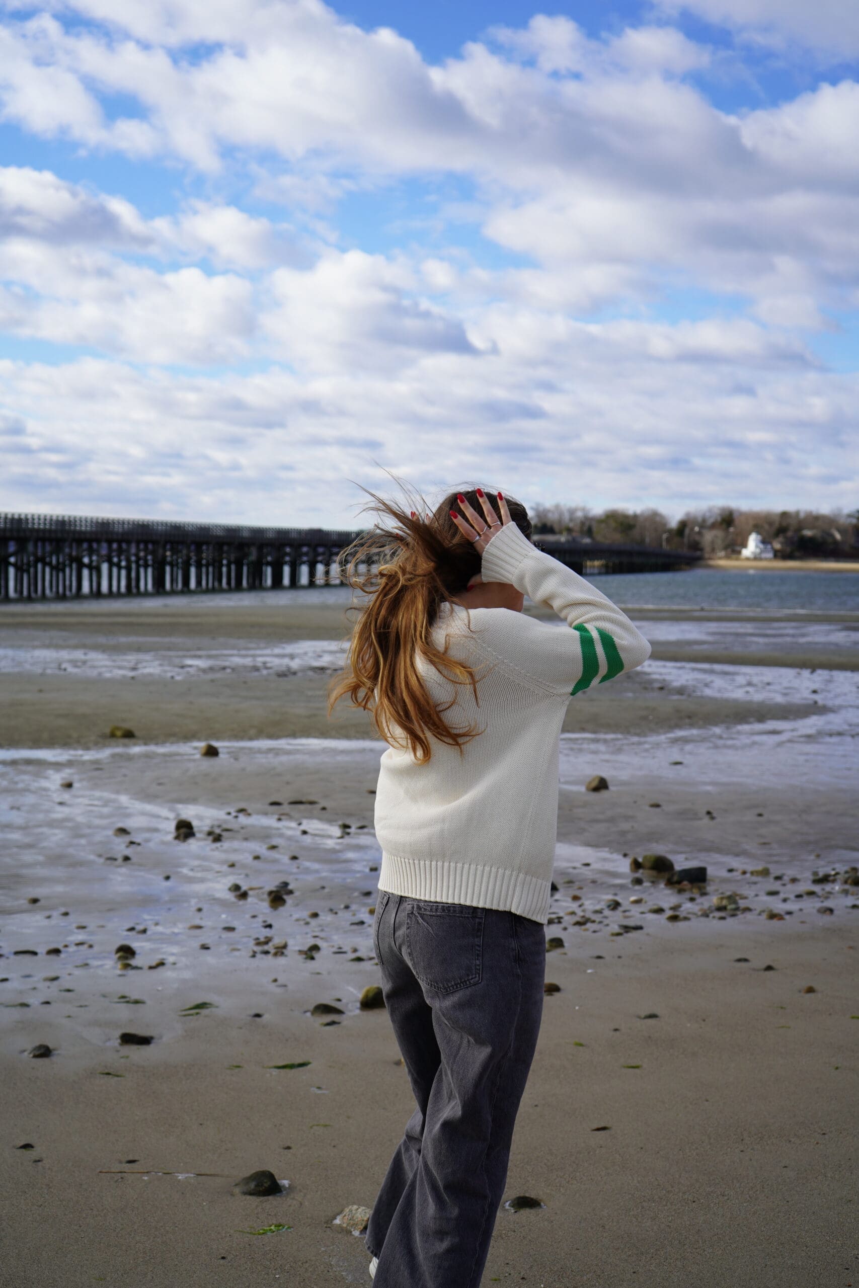 Pink Pineapple Custom Made “DUX” Duxbury, Massachusetts Sweater - Image 7
