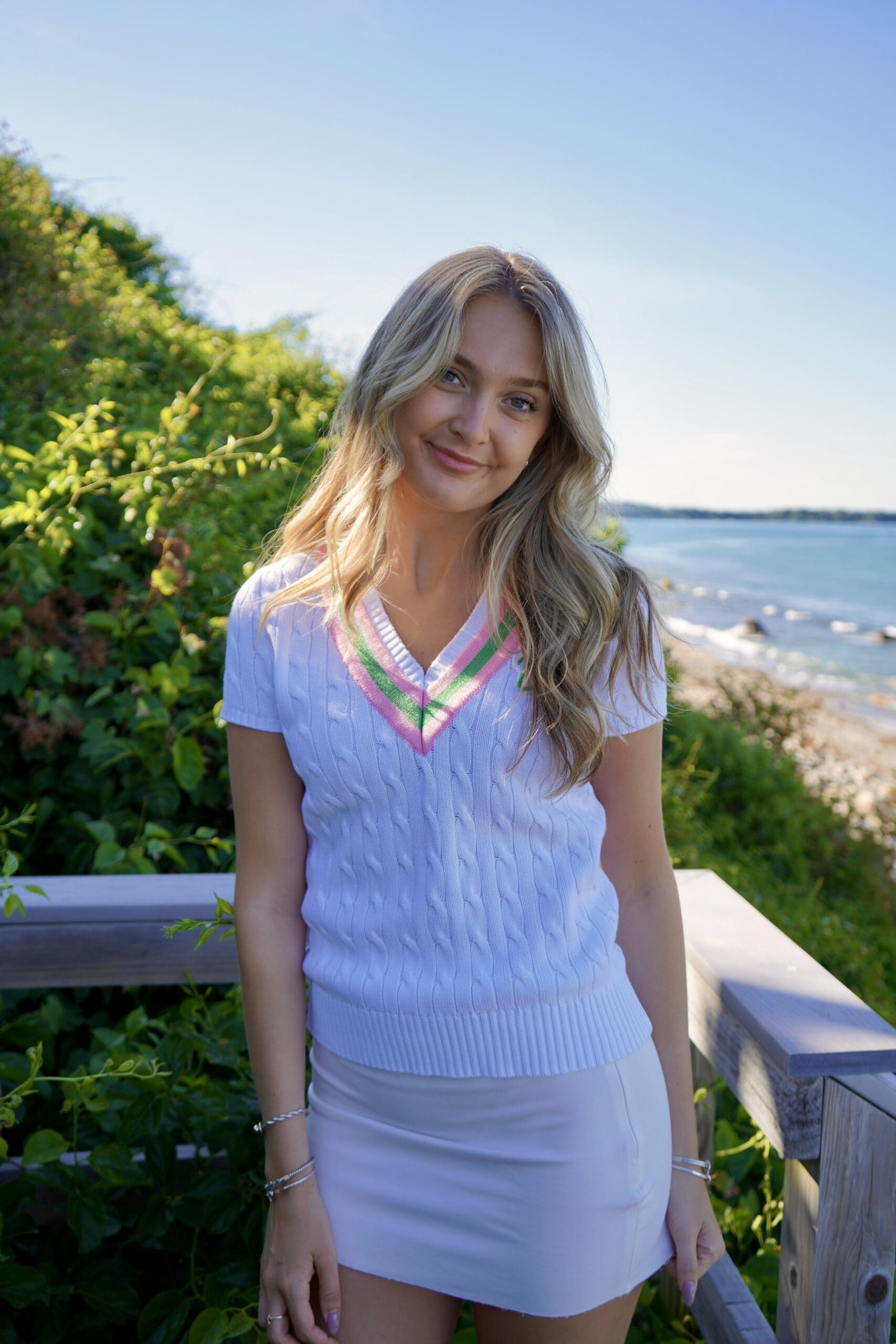 Pink Pineapple “Dux” Short Sleeve Sweater - Image 8