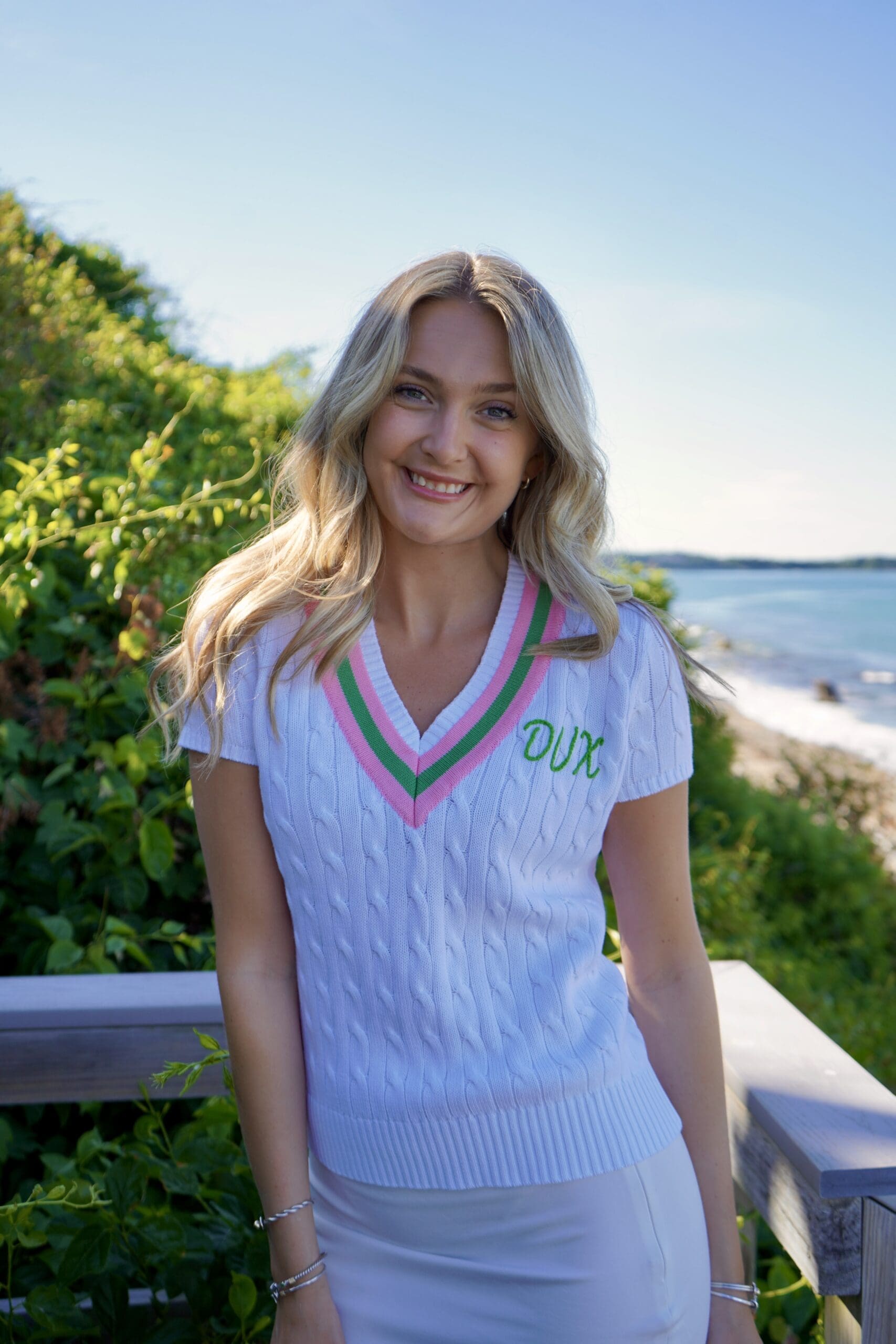 Pink Pineapple “Dux” Short Sleeve Sweater - Image 6